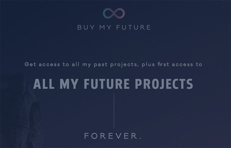 By My Future, ejemplo de idea creativa