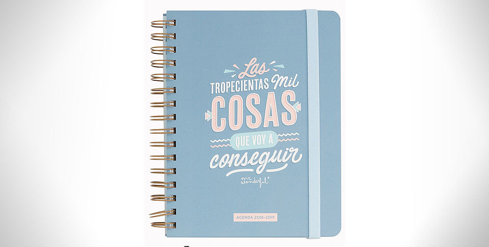 agenda clásica Mister Wonderful